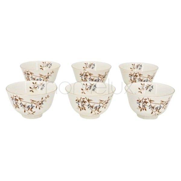 BOWL SET S/6 12c-BRD412