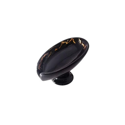 Ceramic Soap Dish Black