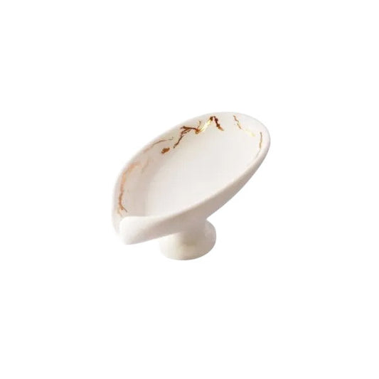 Ceramic Soap Dish White