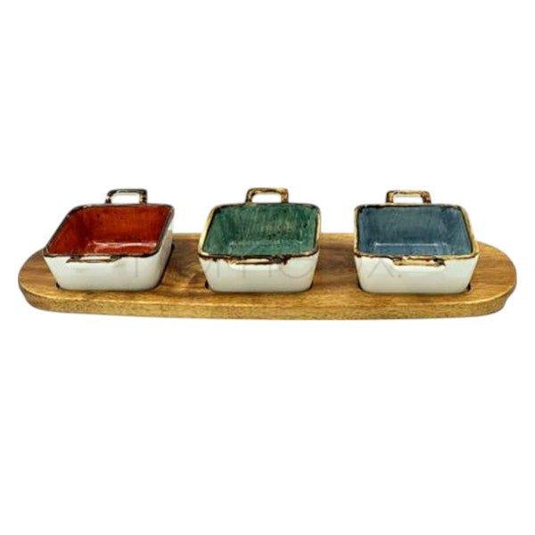Dessert Set 4.25"3Dishes+W-T18c-CZT21-60