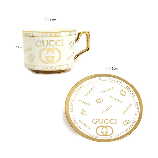 4 Pcs Cups & Saucers - Gucci