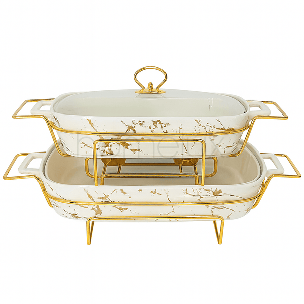 Porcelain Rectangle Burning Dishes