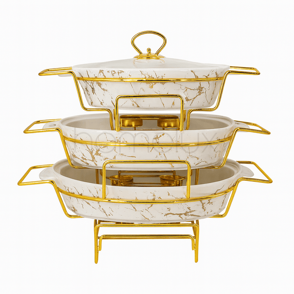 Porcelain Oval Burning Dishes