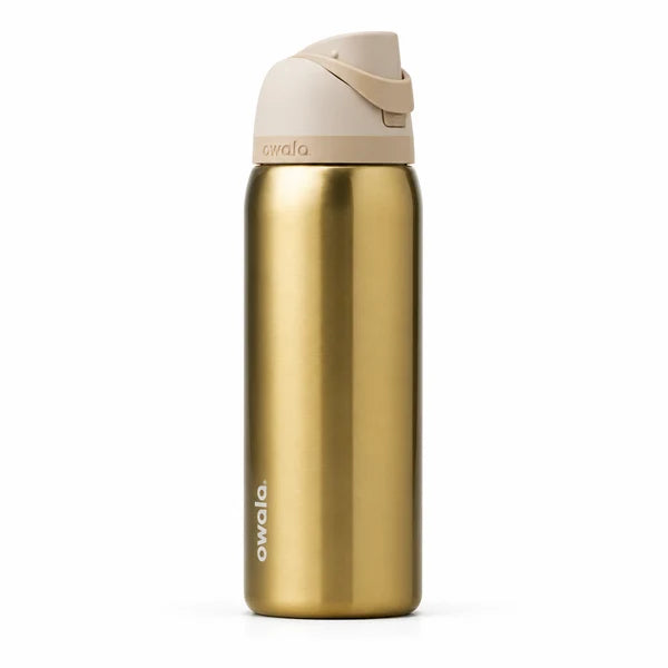 Owala FreeSip 32oz Insulated Bottle – Golden Dune
