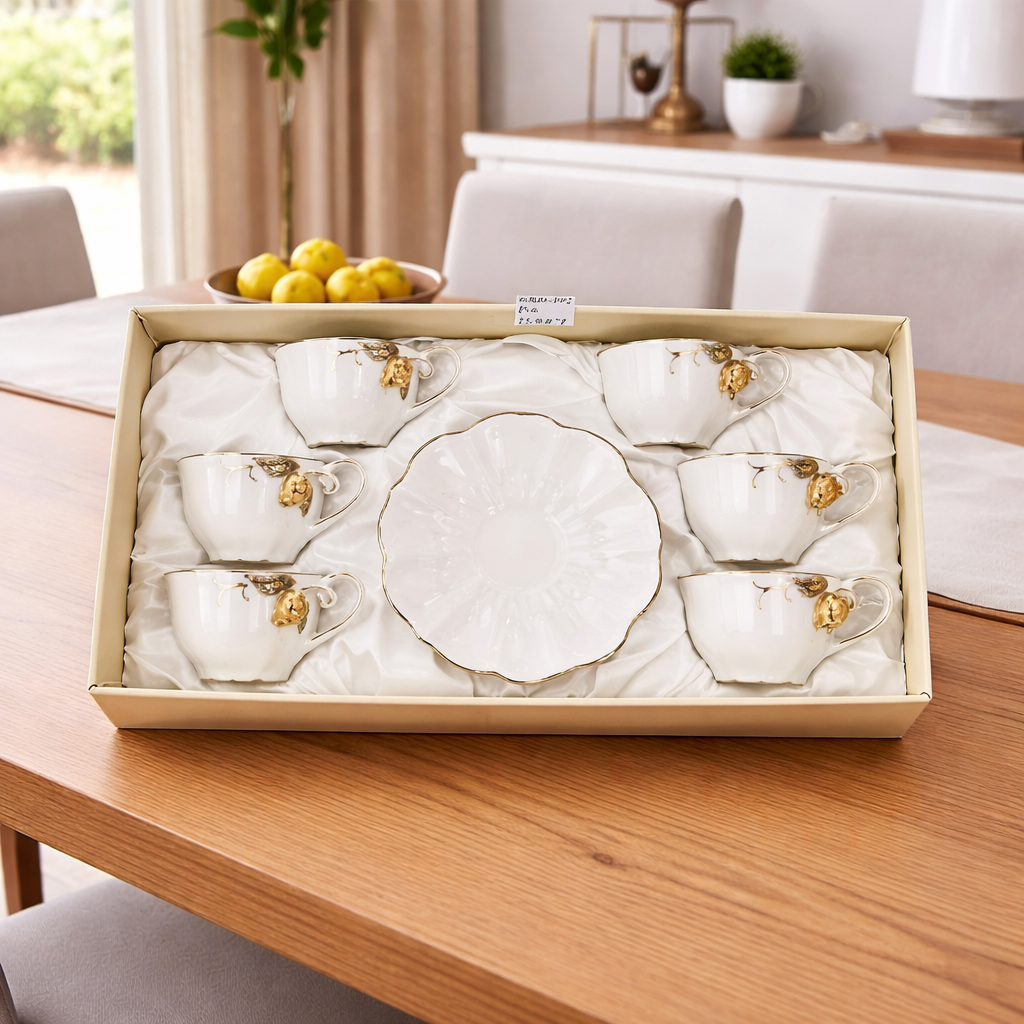 Angela Ceramic Cup Saucer Set - BRD392