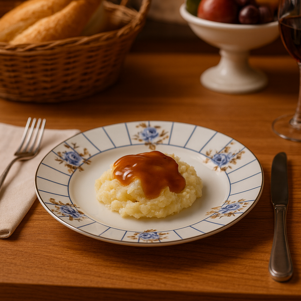 10.5" Blue Rose Dinner Plate – MK184