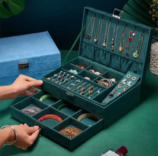 Premium Quality Jewelry Box with Lock