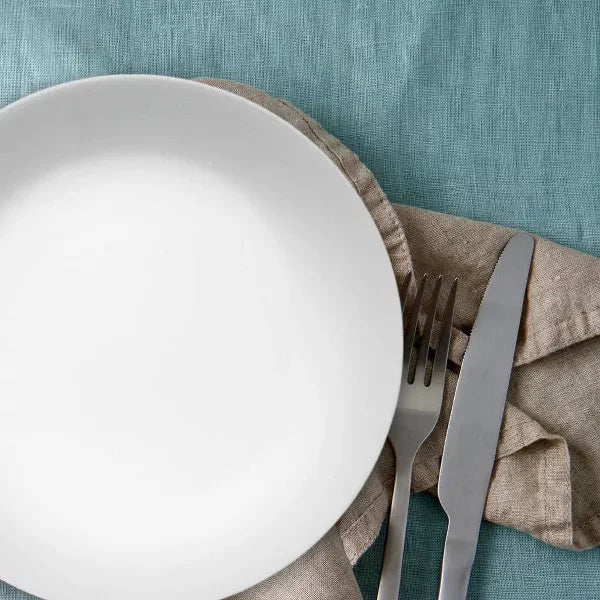 Corelle 8" Livingware Luncheon Plate Winter Frost White