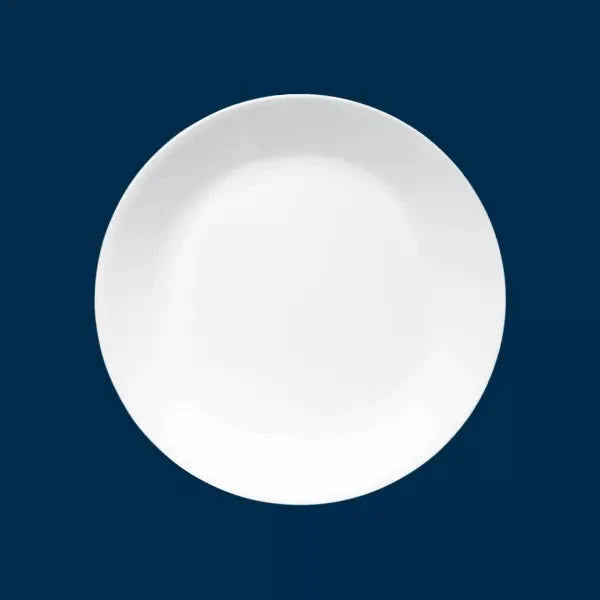 Corelle 8" Livingware Luncheon Plate Winter Frost White