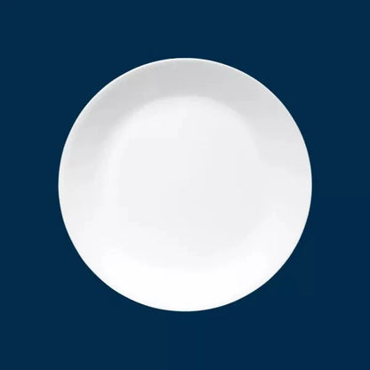 Corelle 8" Livingware Luncheon Plate Winter Frost White
