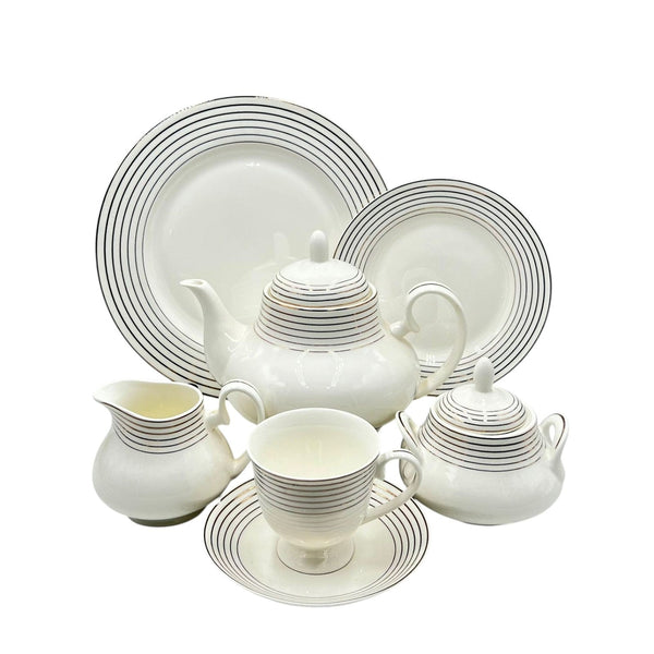 24Pcs Bone China Tea Set - HH003