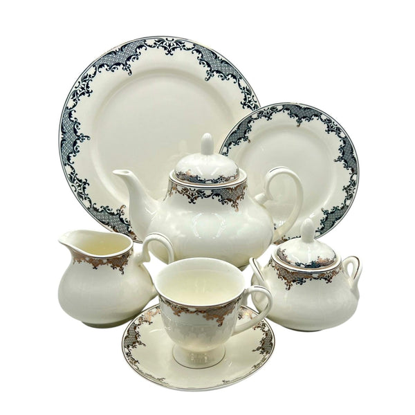 24Pcs Bone China Tea Set - HH002