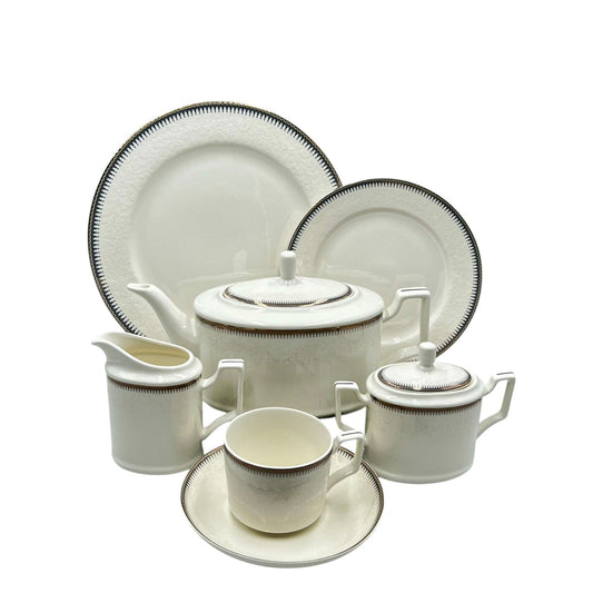 24Pcs Bone China Tea Set - LD004