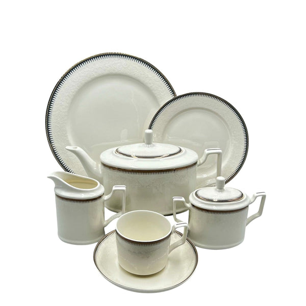 24Pcs Bone China Tea Set - LD004