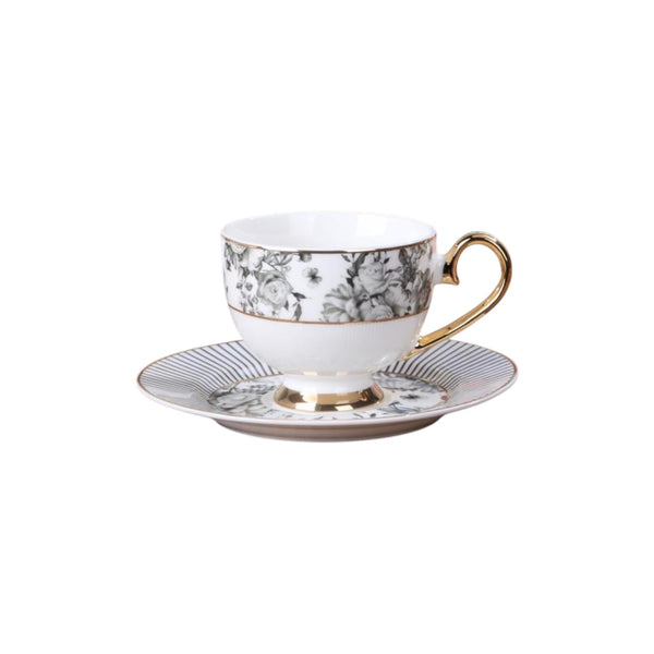 12Pcs Cup & Saucer Set - DS012