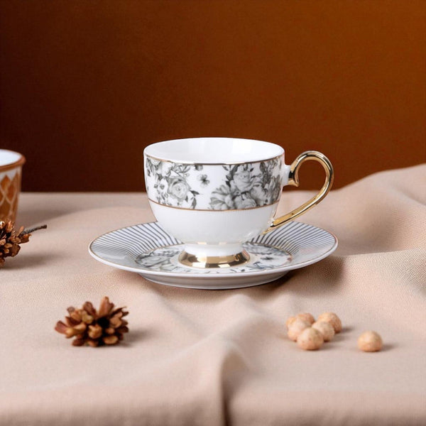 12Pcs Cup & Saucer Set - DS012