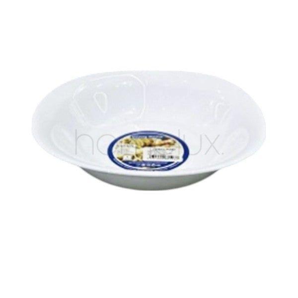 9"Soup Plate Opal Glass 6-48c-LFTP90