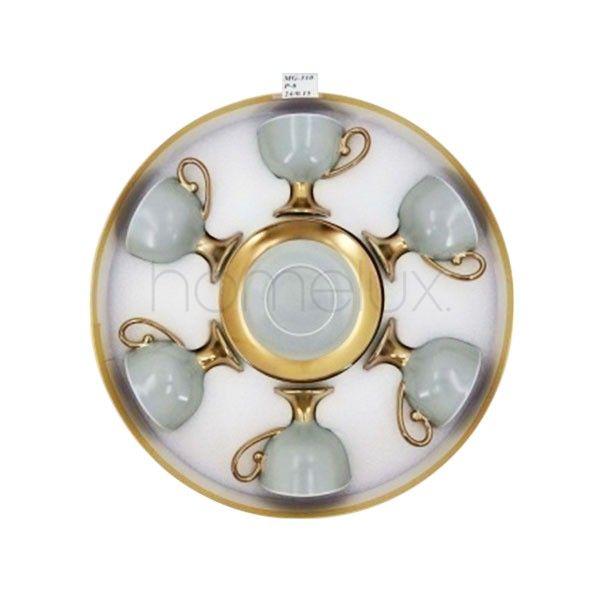 6pcs Cup Saucer Gary-C 8c-MG310