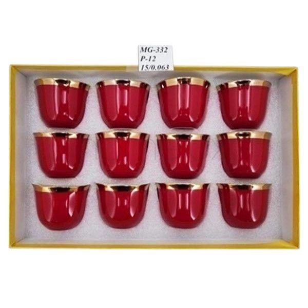 12Pcs Kawa Piyali Red ANGELA 12c-MG332