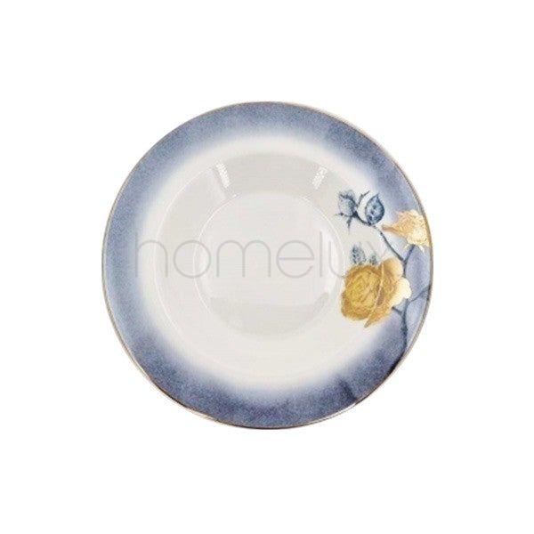 9' Coller Plate Flower Angela 36c-MK118