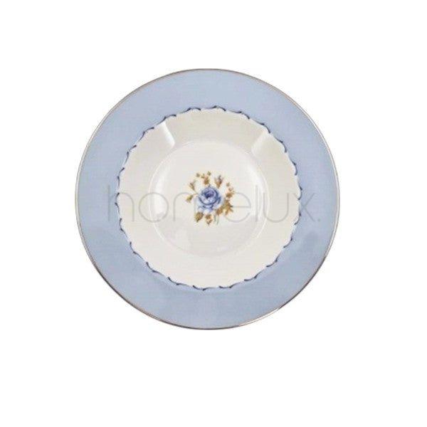 MK183 9"Plate BlueRose ANGELA 36c