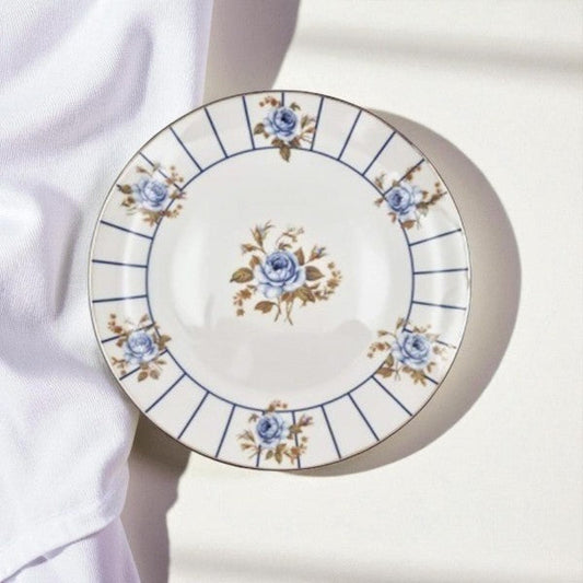 10.50"Plate BlueRose ANGELA 24c-MK184
