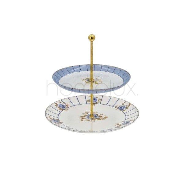 2Tier Pastry BlueRose ANGELA 12c-MK189