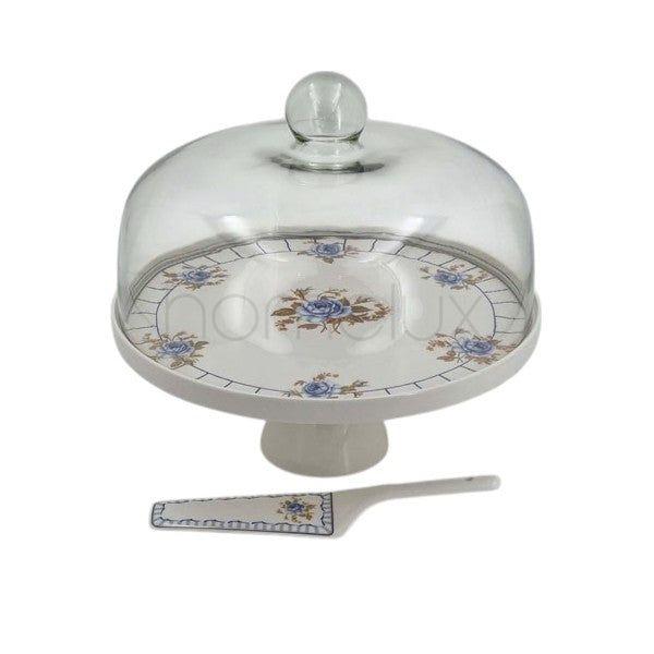 CAKE SET W/COVER 4c-MK201