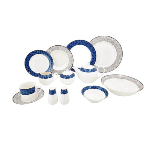 47P BlueGray Dinner Set 1c-RM272