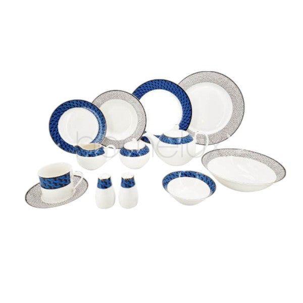 47P BlueGray Dinner Set 1c-RM272