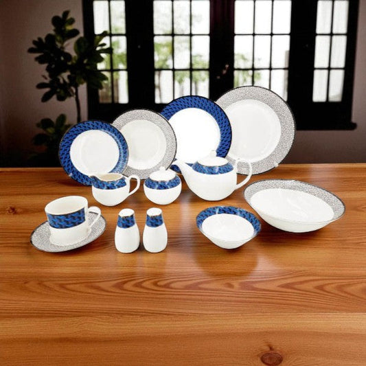 47P BlueGray Dinner Set 1c-RM272