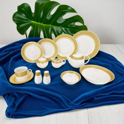Golden Borders 47p Dinner Set 1c-RM294
