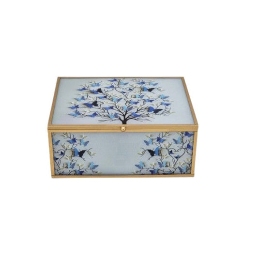 Jewellery Box Blue ANGELA 8c-RY272