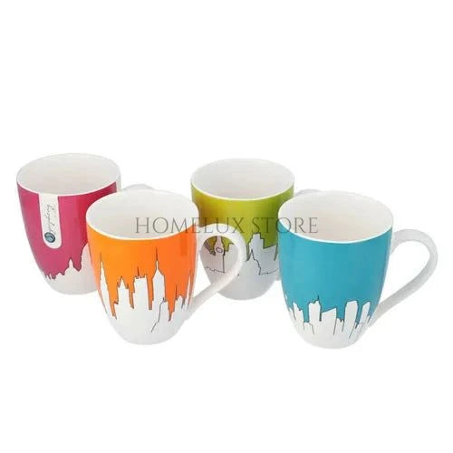 4 Pcs Kyoto Mug Set