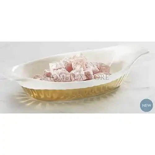 Gold Serving Tray - 26x14cm