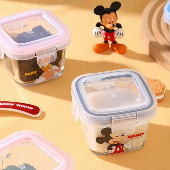 DISNEY Mickey & Friends Glass Airtight Box