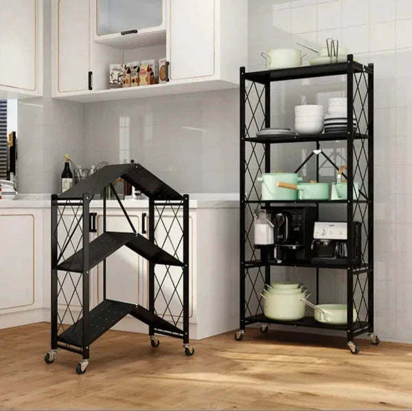 3 Layer Folding Kitchen Rack – HomeLux