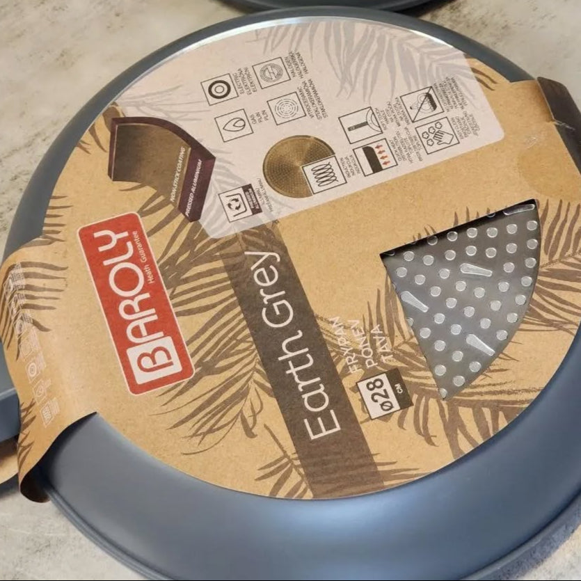 Baroly Earth Grey Frying Pan