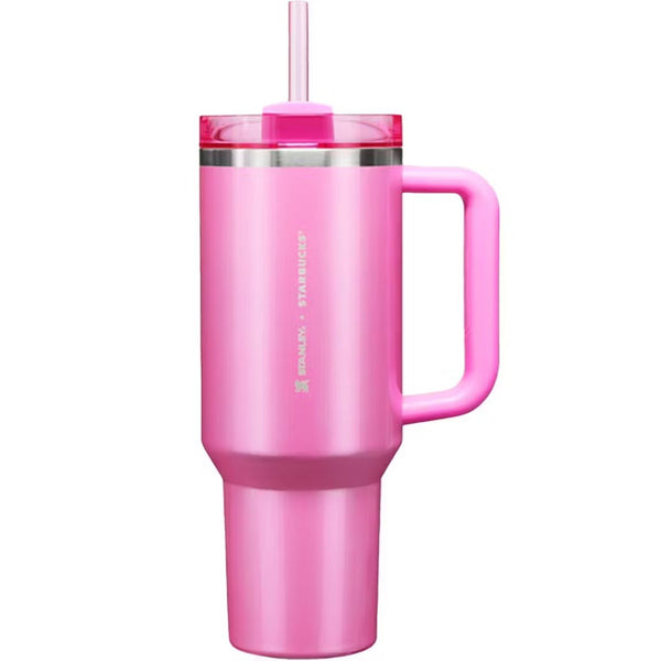 Stanley X Pink Starbucks Tumbler | 40 OZ