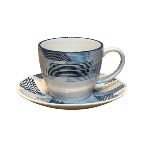 Danny Home™ 200ml 6 Pcs Cup & Saucer Set