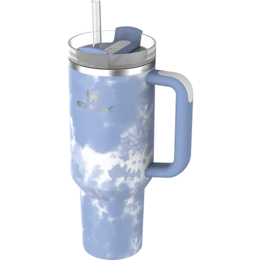 STANLEY Adventure Quencher Travel Tumbler 40 OZ - Ocean Tiedye