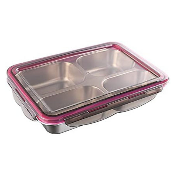 Stainless Steel Lunch Box With Locking Lid