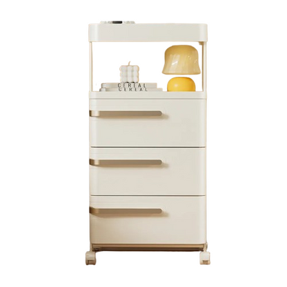 Bedside Décor & Storage Table - 3 Drawers