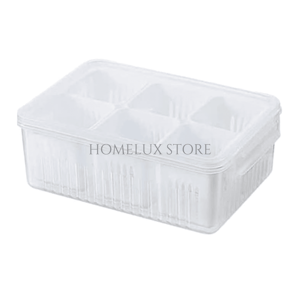 Vegetable & Fruit Storage Box With Lid