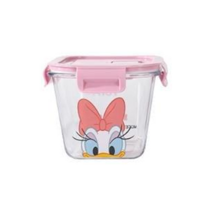 DISNEY Mickey & Friends Airtight Glass Food Storage Box - 900ml