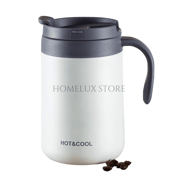 Stainless Steel Insulated Coffee Mug - 500ml