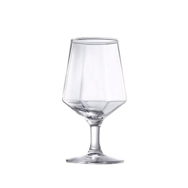 D Chinese Diamond Glassware Set