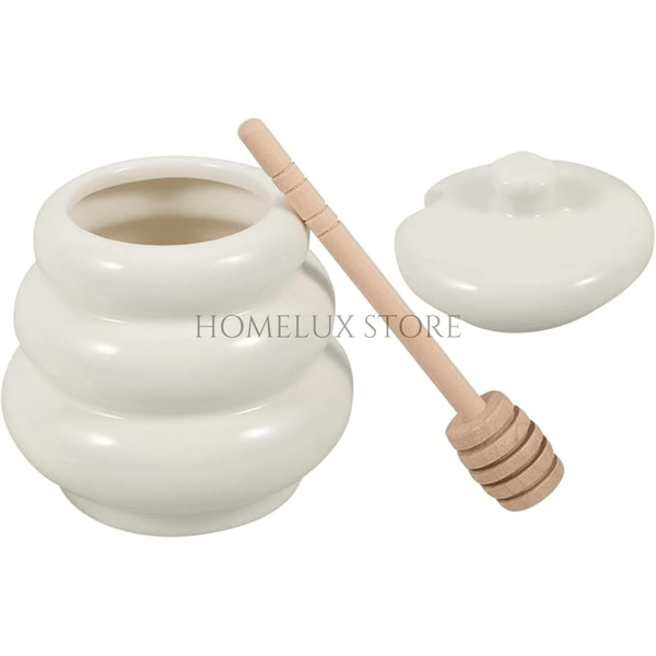 Ceramic Honey Pot