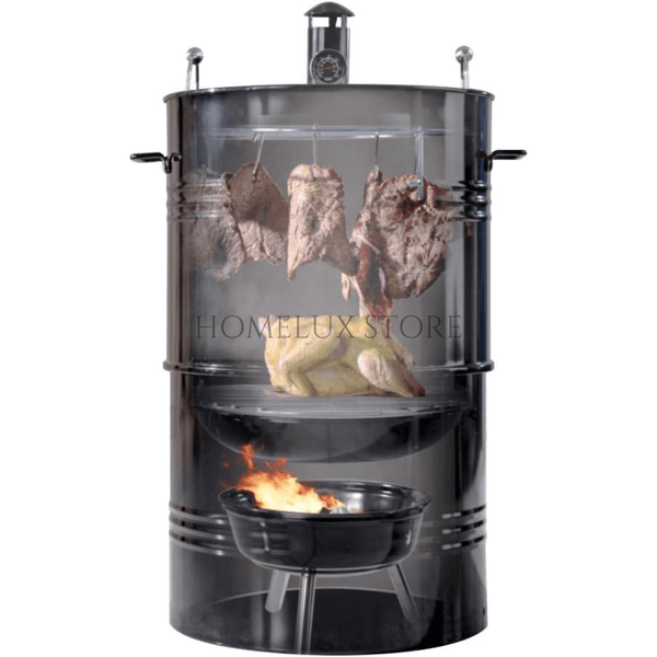 Vertical Charcoal Smoker Grill 18 Inch