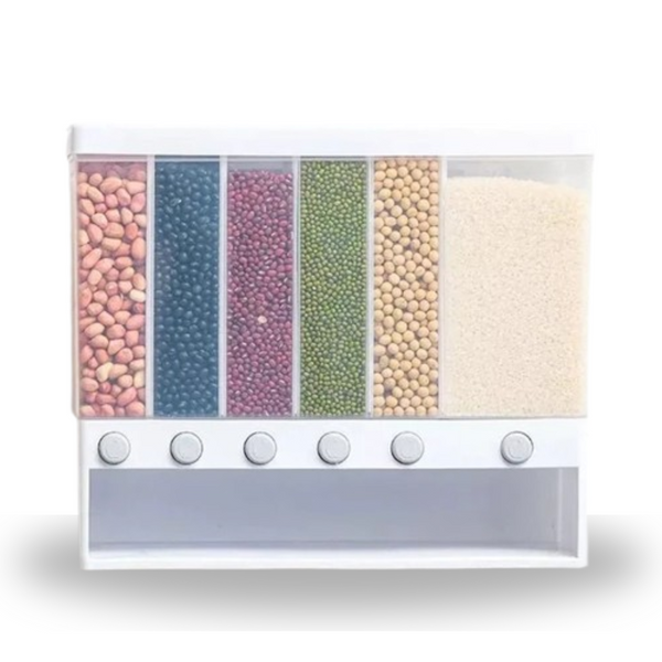 6 Partition Cereal Dispenser